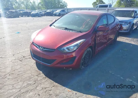 2016 Hyundai Elantra Se from USA, damaged, VIN 5NPDH4AE9GH794165